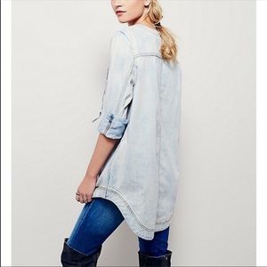 Free People Tops - π Free People Indigo Tunic Free People Tops - π Free People Indigo Tunic
